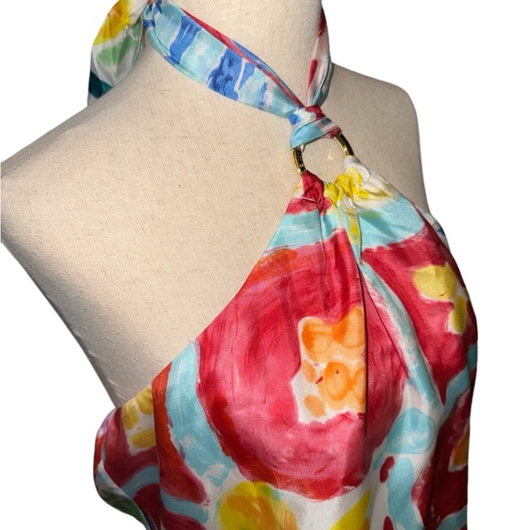 Lauren Ralph Lauren Silk Halter Top - Picture 3 of 4